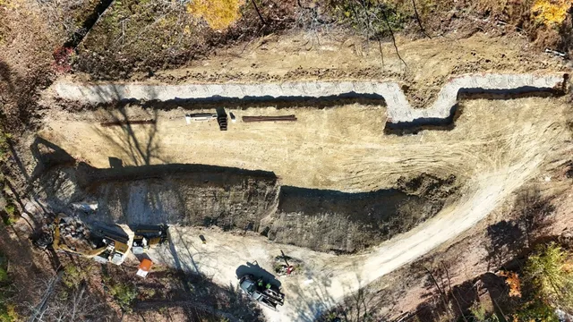 Retaining Wall Integrated Foundation in Indian Hill, OH