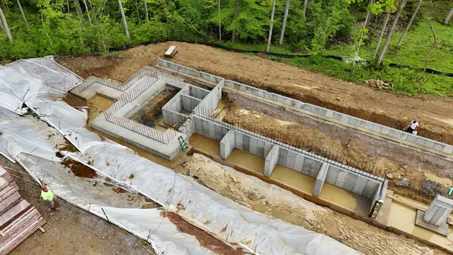 Retaining Wall Integrated Foundation - Photo 6 in Indian Hill, OH