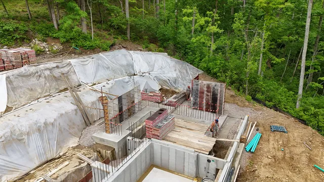 Retaining Wall Integrated Foundation - Photo 8 in Indian Hill, OH