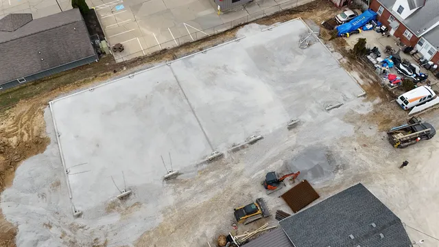 Commercial Slab-on-Grade Foundation - Photo 2 in Green Twp, OH