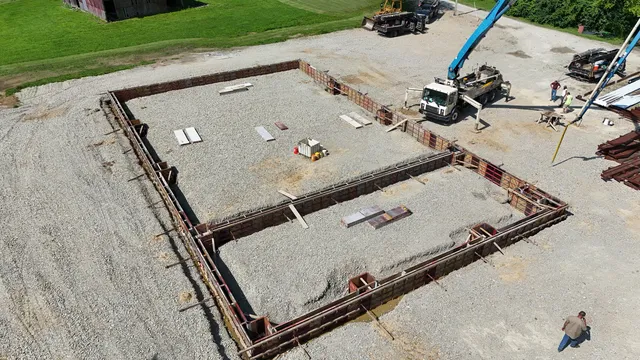 Pre-Engineered Metal Building Foundation in Manchester, IN