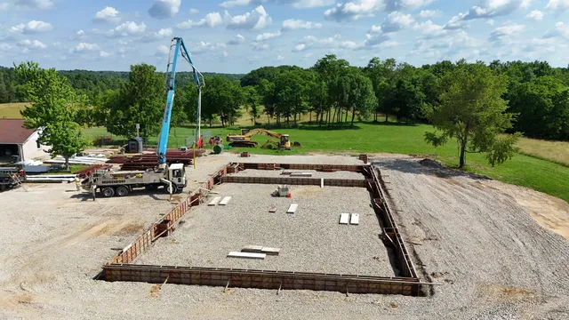 Pre-Engineered Metal Building Foundation - Photo 3 in Manchester, IN