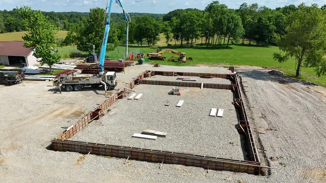 Pre-Engineered Metal Building Foundation - Photo 4 in Manchester, IN