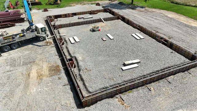 Pre-Engineered Metal Building Foundation - Photo 5 in Manchester, IN